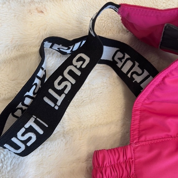 Gusti Kids Pink Snow Pants size youth 10 (large) in hot pink - Picture 9 of 14